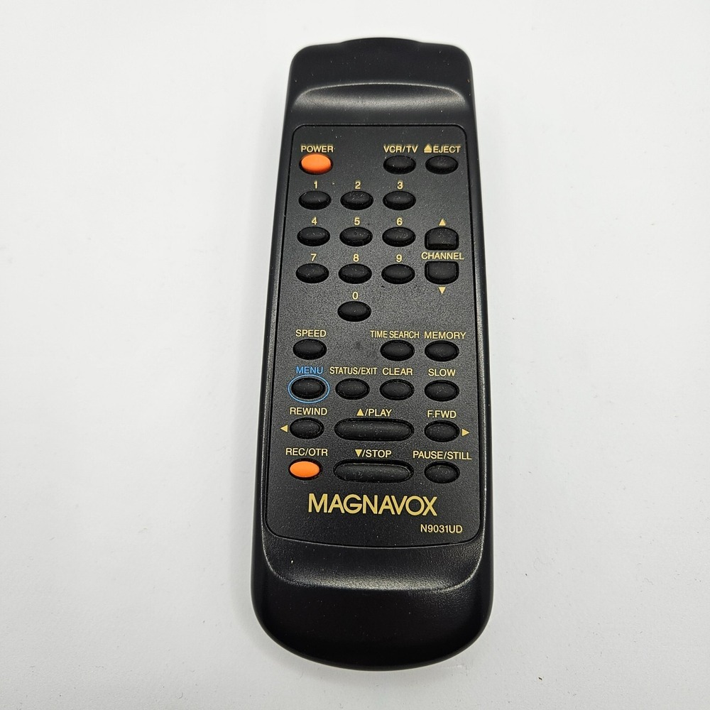 VCR Remote Control Magnavox N9031UD Excellent Condition Y2K VHS Disney Tapes